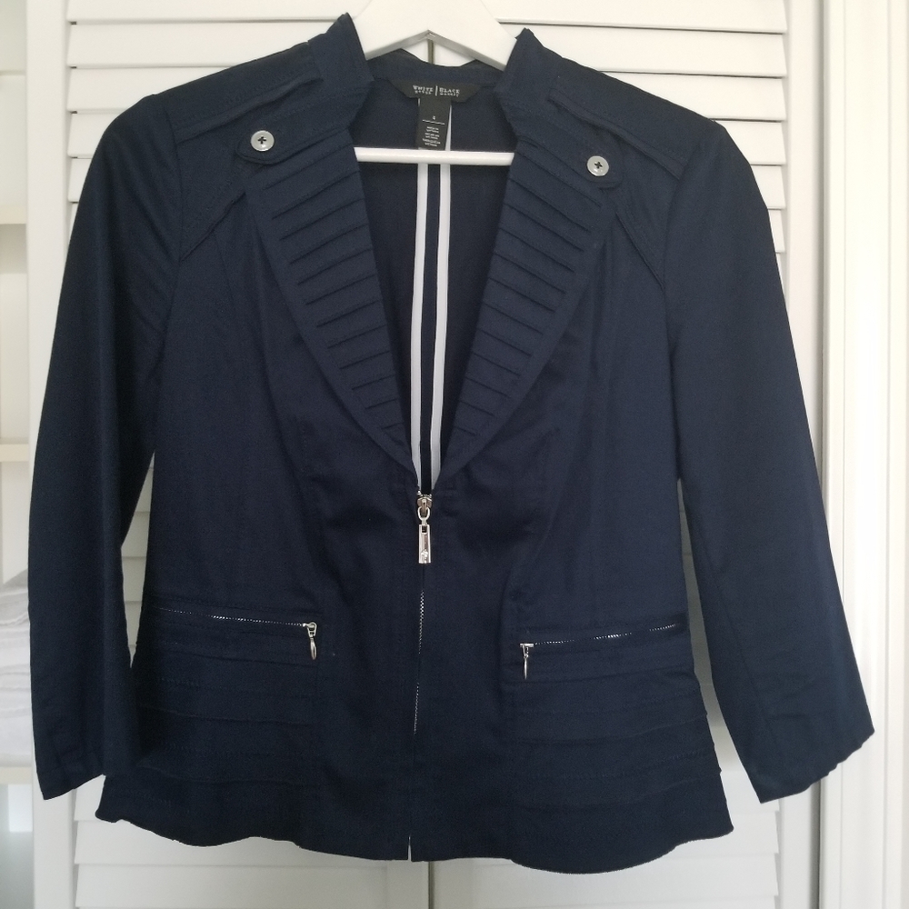 WHBM Navy Suit Set